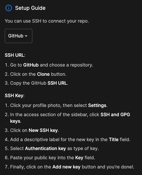 Git seup guide