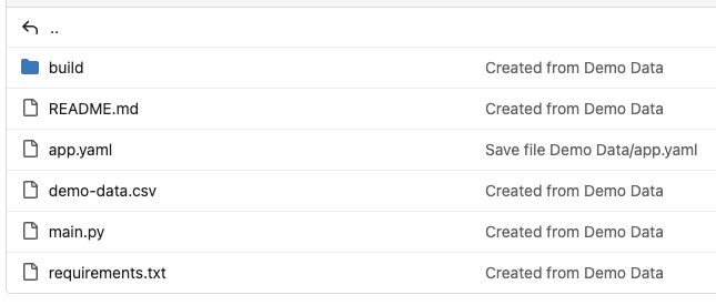 Application structure